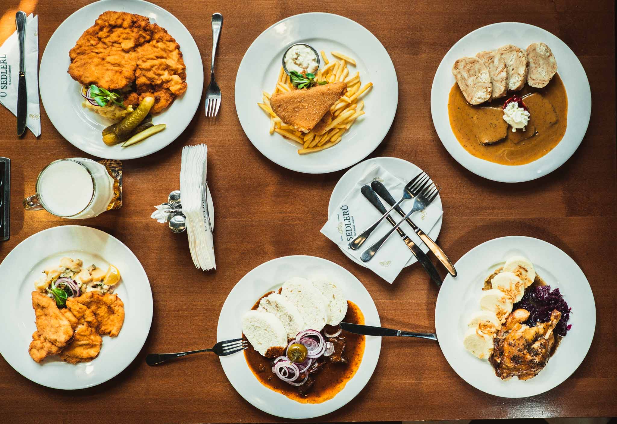 Restaurace U Sedlerů - naše speciality