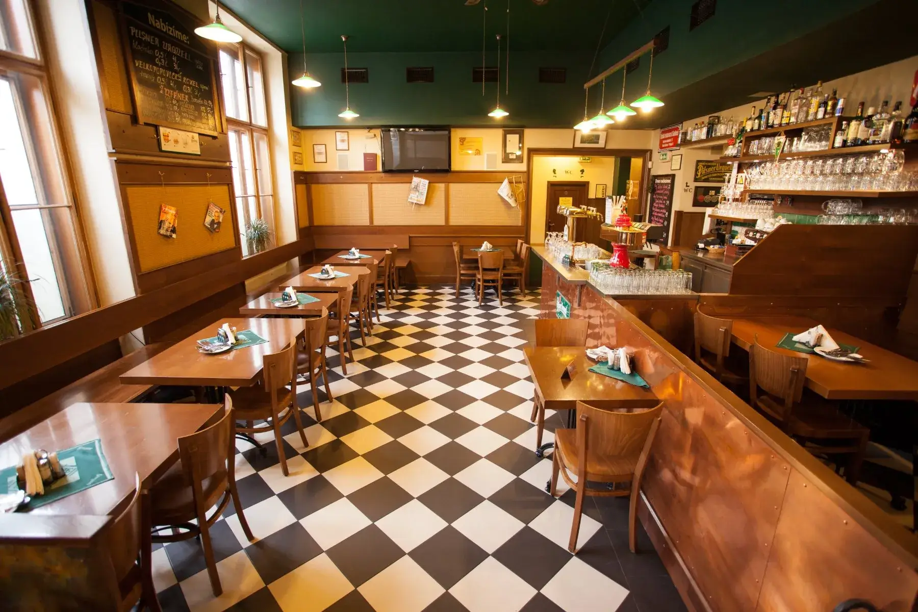 Restaurace U Sedlerů - interiér